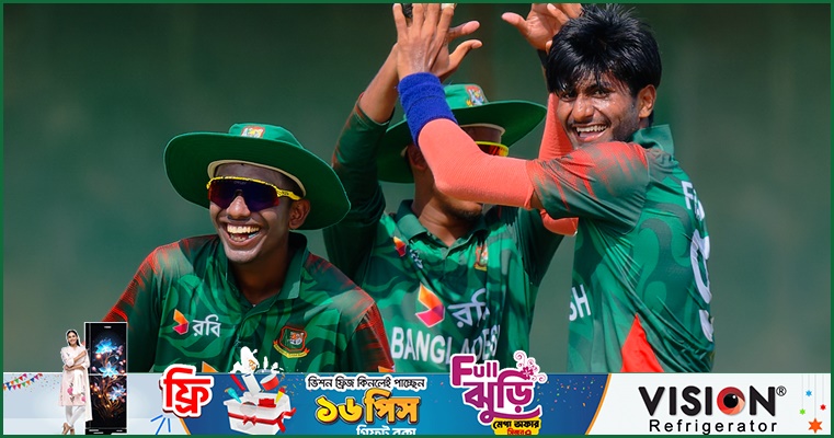 বল হাতেও দারুণ শুরু যুবাদের